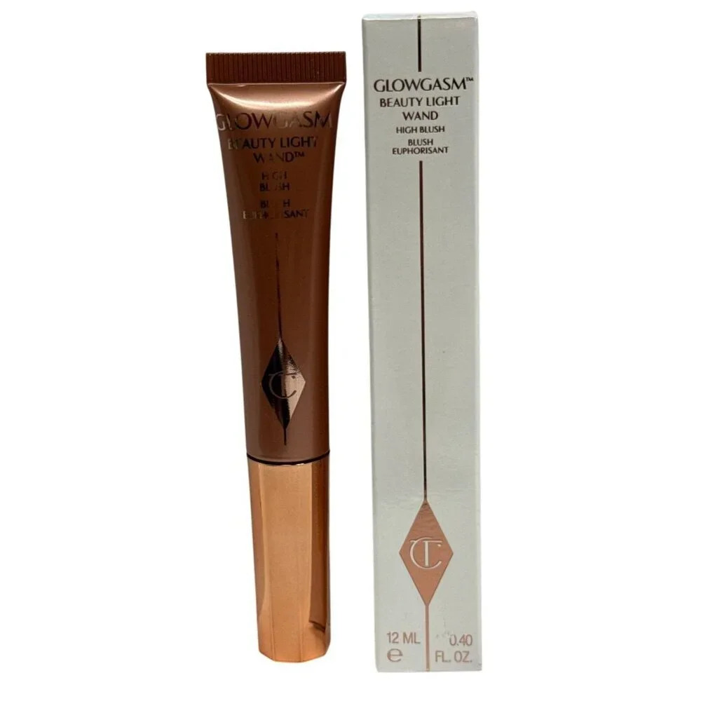 Charlotte Tilbury Glowgasm Pinkgasm Beauty Light Wand High Blush Euphorisant